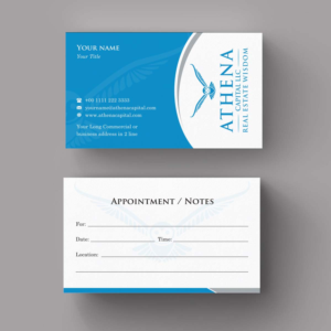 Stationery Design by INDIAN_Ashok for AthenaCapitalLLC@gmail.com | Design: #7594609