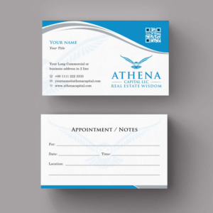 Stationery Design by INDIAN_Ashok for AthenaCapitalLLC@gmail.com | Design: #7594612