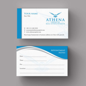 Stationery Design by INDIAN_Ashok for AthenaCapitalLLC@gmail.com | Design: #7594613