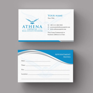 Stationery Design by INDIAN_Ashok for AthenaCapitalLLC@gmail.com | Design: #7594619