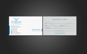 Stationery Design by chandrayaan.creative for AthenaCapitalLLC@gmail.com | Design: #7562385