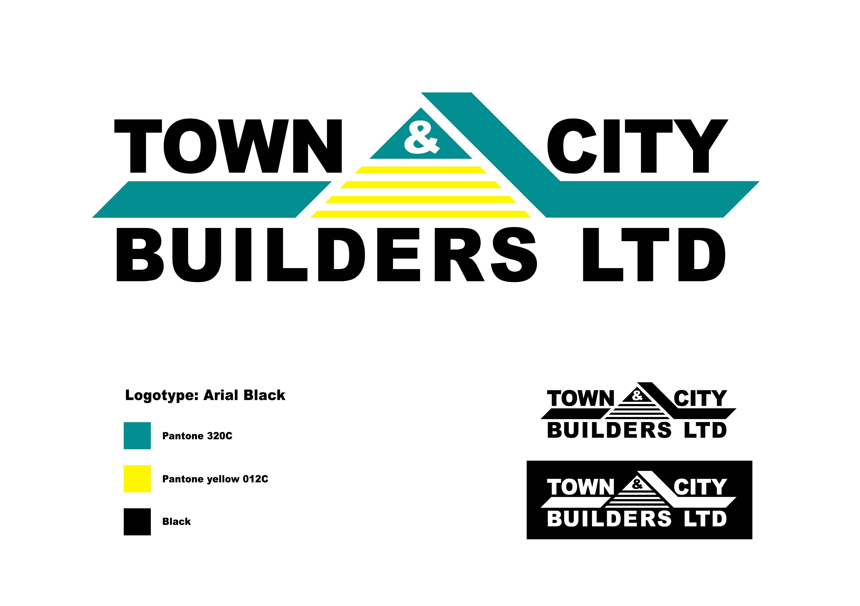 Logo Design by Maskedbulb for Town & City Builders | Design #12857