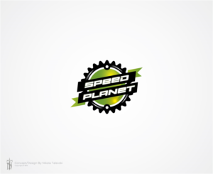 SPEED PLANET | Logo-Design von PenTool