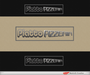 Logo Design by Matrix5 Creative for Piatto Pizzera | Design: #7650371