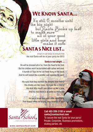 Santa Flyer/emailable