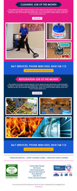 Email Marketing Design by Expert Designer for this project | Design: #7710542