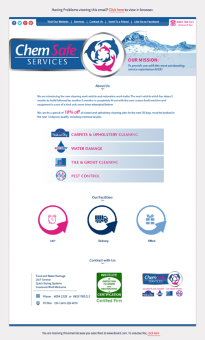 Email Marketing Design by Dabashes Adhikery for this project | Design: #7717587