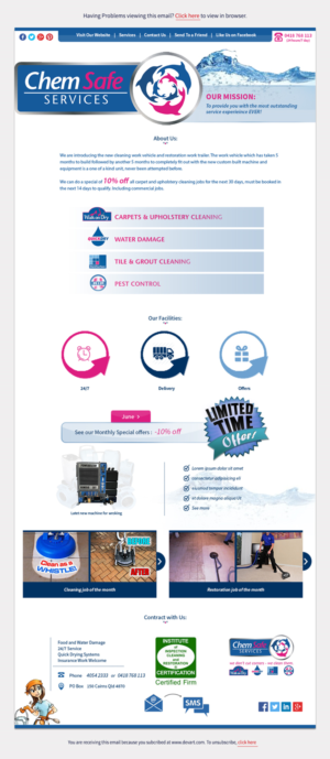 Email Marketing Design by Dabashes Adhikery for this project | Design: #7720731