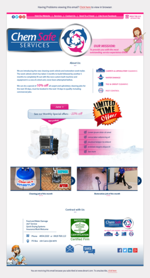 Email Marketing Design by Dabashes Adhikery for this project | Design: #7721492