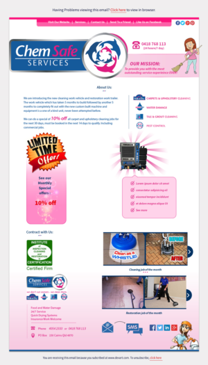 Email Marketing Design by Dabashes Adhikery for this project | Design: #7722154