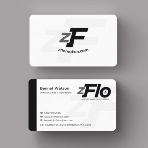 Design de Carte de Visite par INDIAN_Ashok pour zFlo Motion | Design : #7570866