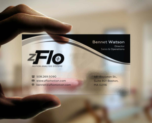 Business Card Design by INDIAN_Ashok for zFlo Motion | Design: #7570877