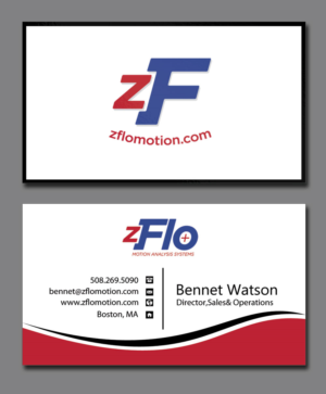 Diseño de Tarjeta de Presentación por Lanka Ama para zFlo Motion | Diseño: #7568867