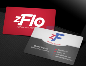 Diseño de Tarjeta de Presentación por Lanka Ama para zFlo Motion | Diseño: #7568881