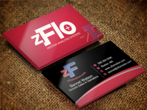 Business Card Design by Lanka Ama for zFlo Motion | Design: #7568885