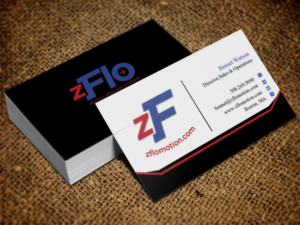 Business Card Design by Lanka Ama for zFlo Motion | Design: #7568890