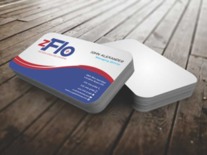 Business Card Design by szabist for zFlo Motion | Design #7570555