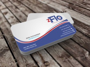 Business Card Design by szabist for zFlo Motion | Design: #7570557