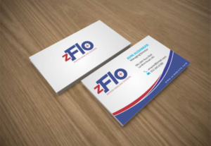 Business Card Design by szabist for zFlo Motion | Design: #7570560