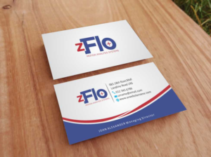 Business Card Design by szabist for zFlo Motion | Design: #7570567