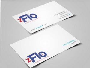 Business Card Design by szabist for zFlo Motion | Design: #7570569
