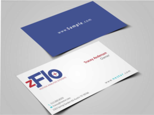 Business Card Design by szabist for zFlo Motion | Design: #7570572