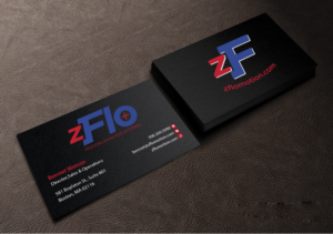 Business Card Design by Creations Box 2015 for zFlo Motion | Design: #7574257