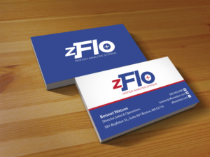 Business Card Design by Creations Box 2015 for zFlo Motion | Design: #7574263