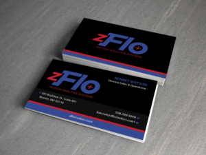 Business Card Design by Creations Box 2015 for zFlo Motion | Design: #7574266