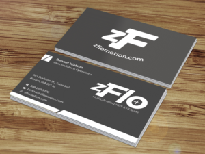Business Card Design by Creations Box 2015 for zFlo Motion | Design: #7574267