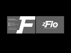Business Card Design by Creations Box 2015 for zFlo Motion | Design: #7574271