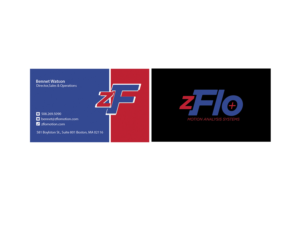 Business Card Design by Creations Box 2015 for zFlo Motion | Design: #7574274