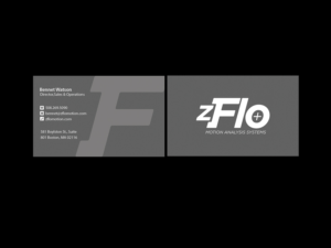 Design de Carte de Visite par Creations Box 2015 pour zFlo Motion | Design : #7574277