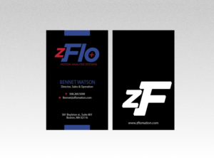 Business Card Design by Creations Box 2015 for zFlo Motion | Design: #7574335