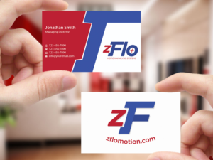 Design de Carte de Visite par Creations Box 2015 pour zFlo Motion | Design : #7574343