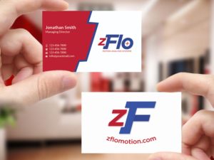 Design de Carte de Visite par Creations Box 2015 pour zFlo Motion | Design : #7574377