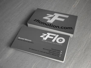 Design de Carte de Visite par Creations Box 2015 pour zFlo Motion | Design : #7574379