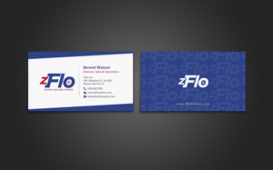 Design de Carte de Visite par chandrayaan.creative pour zFlo Motion | Design : #7571659