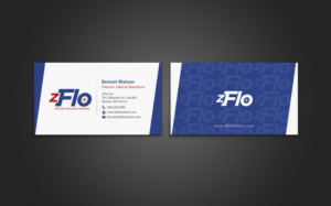 Design de Carte de Visite par chandrayaan.creative pour zFlo Motion | Design : #7571660