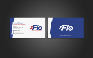 Design de Carte de Visite par chandrayaan.creative pour zFlo Motion | Design : #7571663