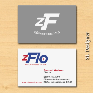 Design de Carte de Visite par SL Designer pour zFlo Motion | Design : #7564098