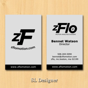 Design de Carte de Visite par SL Designer pour zFlo Motion | Design : #7564354