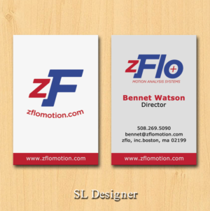Design de Carte de Visite par SL Designer pour zFlo Motion | Design : #7564422