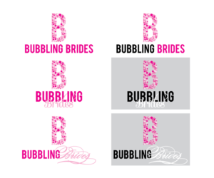 Logo Design by Cranberry Design for Bubbling Brides | Design: #7600712