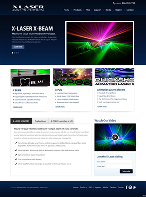 Web Design by pb for this project | Design: #1972779