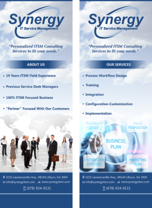 Design de Poster par Bins pour Synergy ITSM Inc. | Design : #7569711