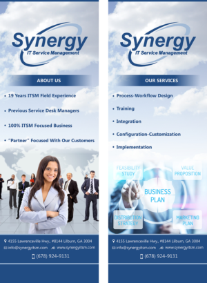 Design de Poster par Bins pour Synergy ITSM Inc. | Design : #7569712