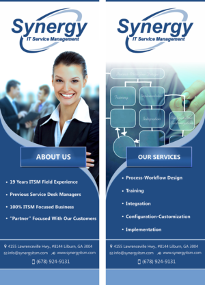 Design de Poster par Bins pour Synergy ITSM Inc. | Design : #7569713