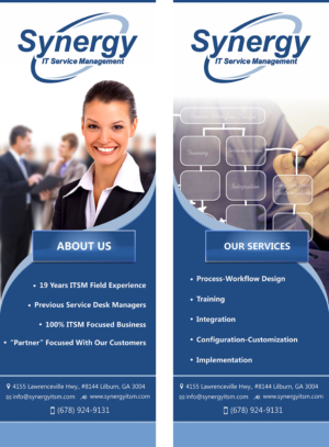 Design de Poster par Bins pour Synergy ITSM Inc. | Design : #7569714