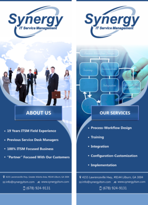 Design de Poster par Bins pour Synergy ITSM Inc. | Design : #7574721